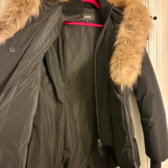 Mackage Kay Down Coat with Fur Hood - Picture 4 of 7